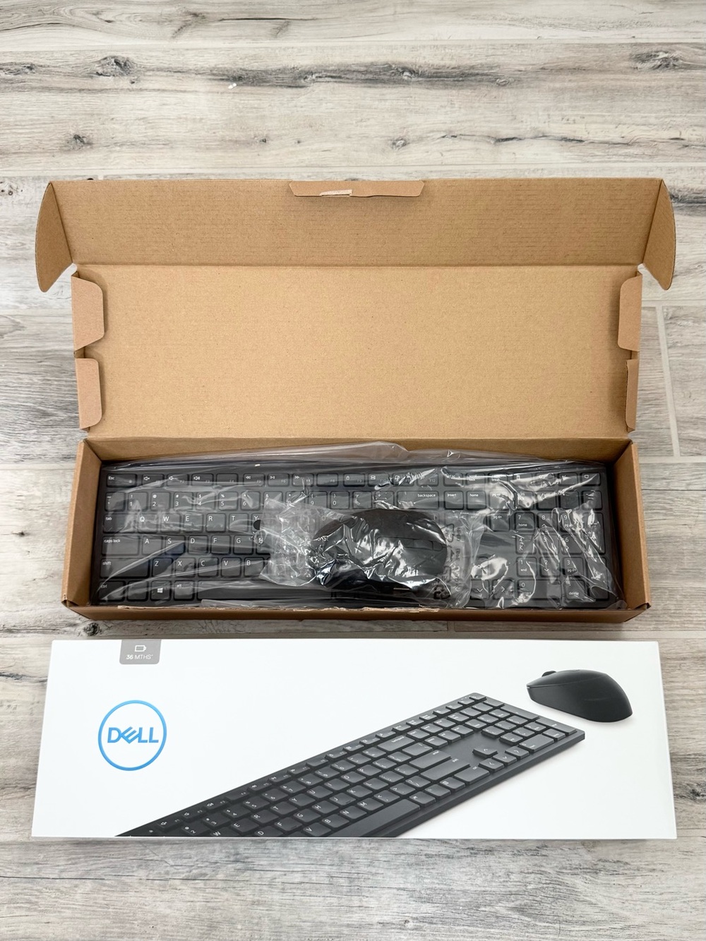 Dell Black Wireless Keyboard and Mouse Combo
